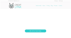 Desktop Screenshot of creditlynx.com